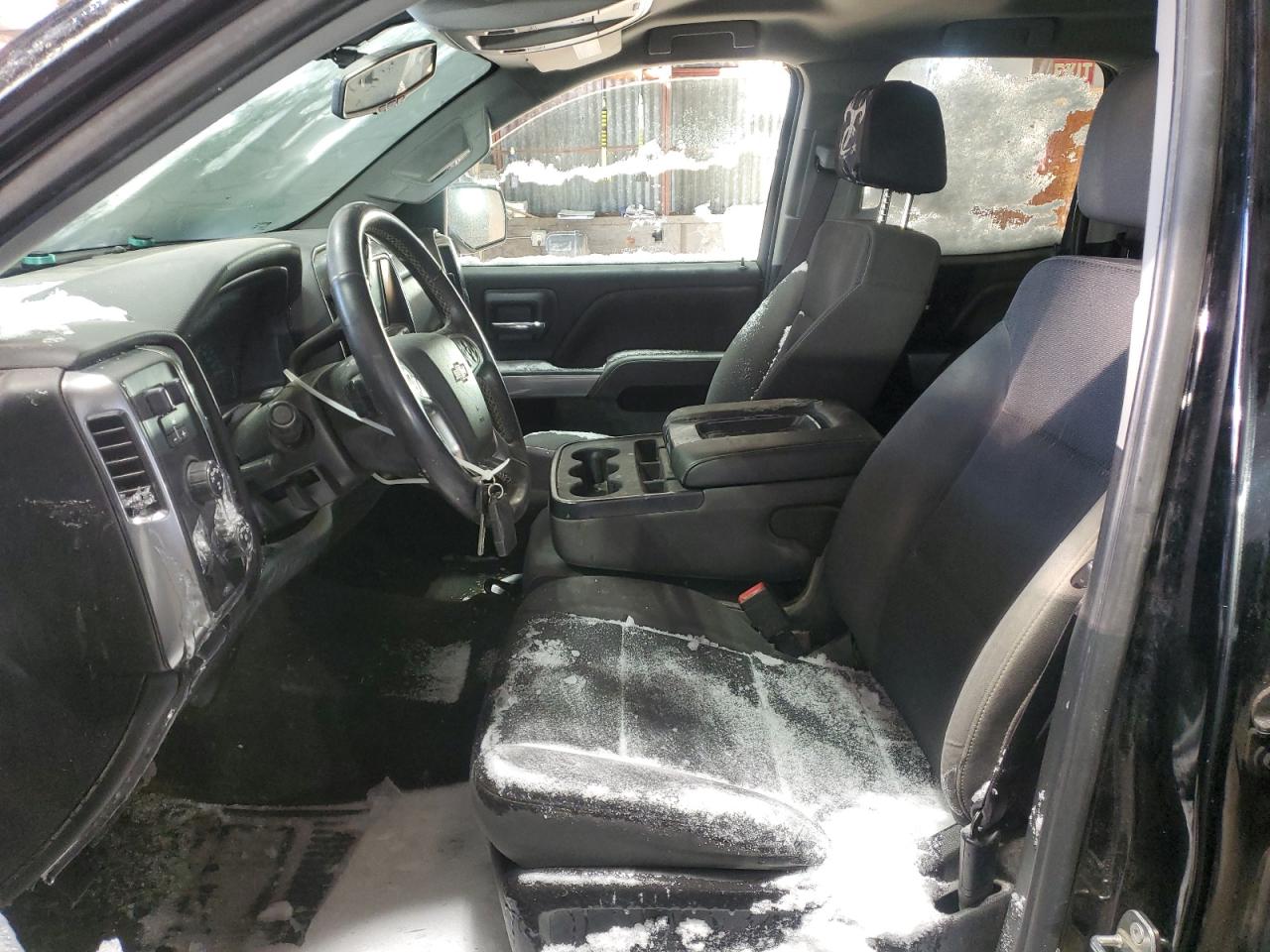 2017 Chevrolet Silverado VIN 1GCVKREC2HZ386290 Copart auction photo, front end / side damage thumbnail 7