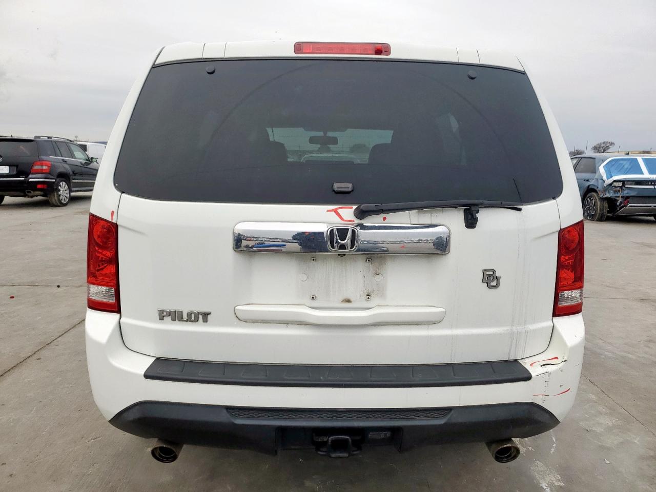 2015 Honda Pilot VIN 5FNYF3H67FB033387 Copart auction photo, front end damage thumbnail 6