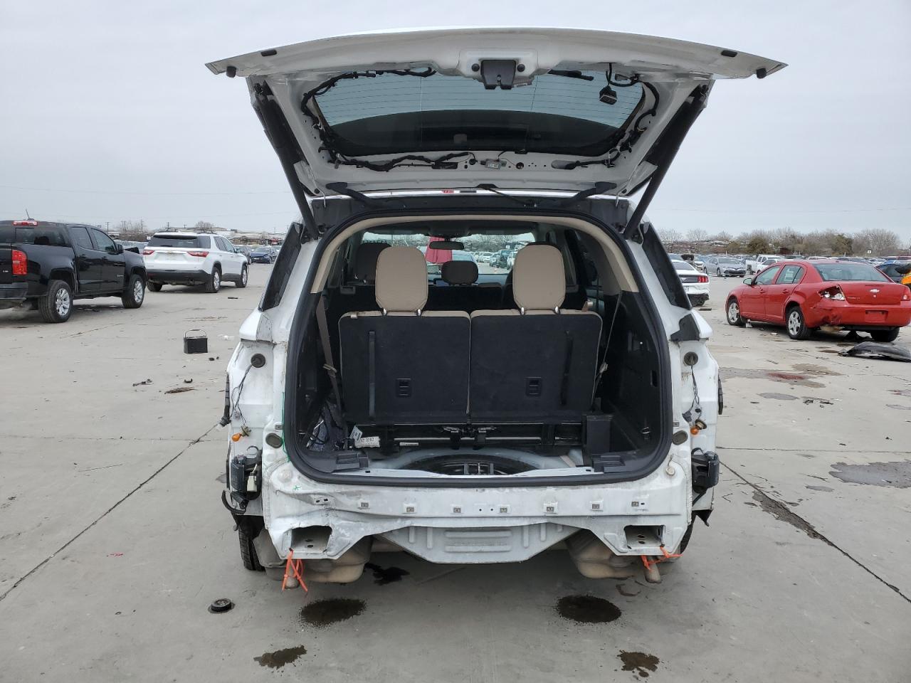 2021 Ford Explorer VIN 1FMSK7BH8MGB91089 Copart auction photo, rear end damage thumbnail 6