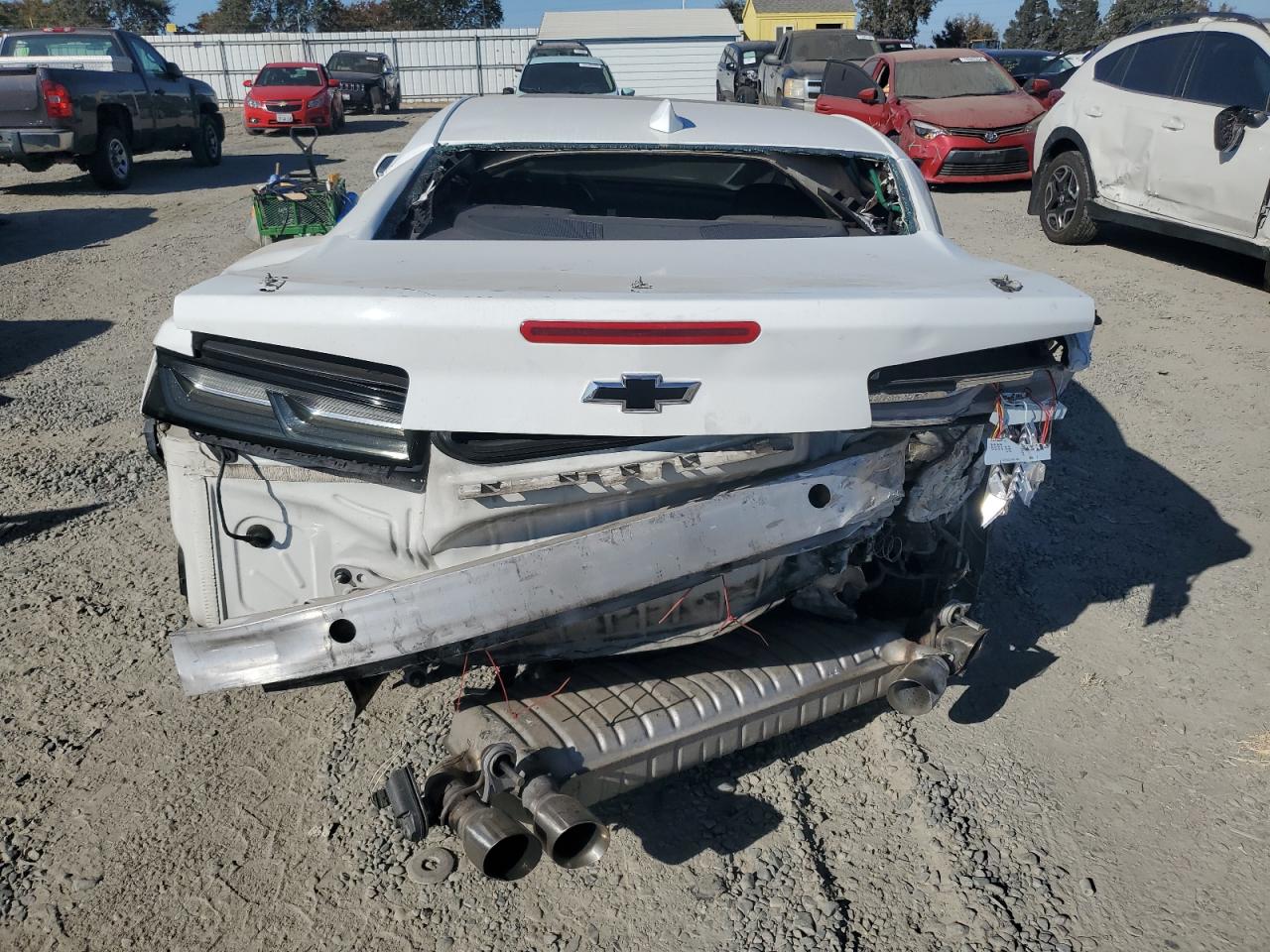 2016 Chevrolet Camaro VIN 1G1FE1R70G0157709 Copart auction photo, rollover damage thumbnail 6