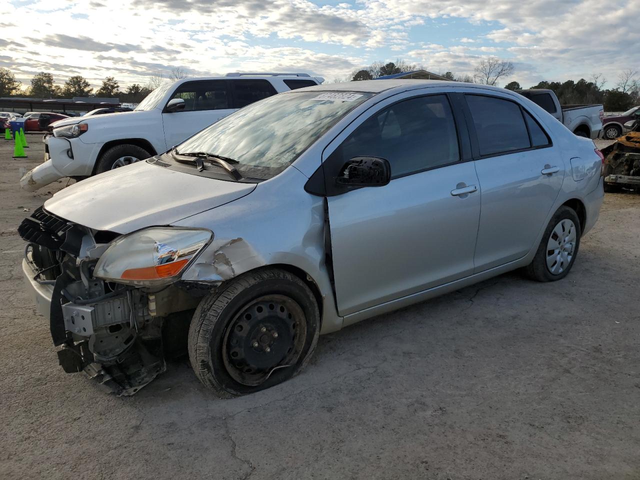 2010 Toyota Yaris VIN JTDBT4K38A4067521