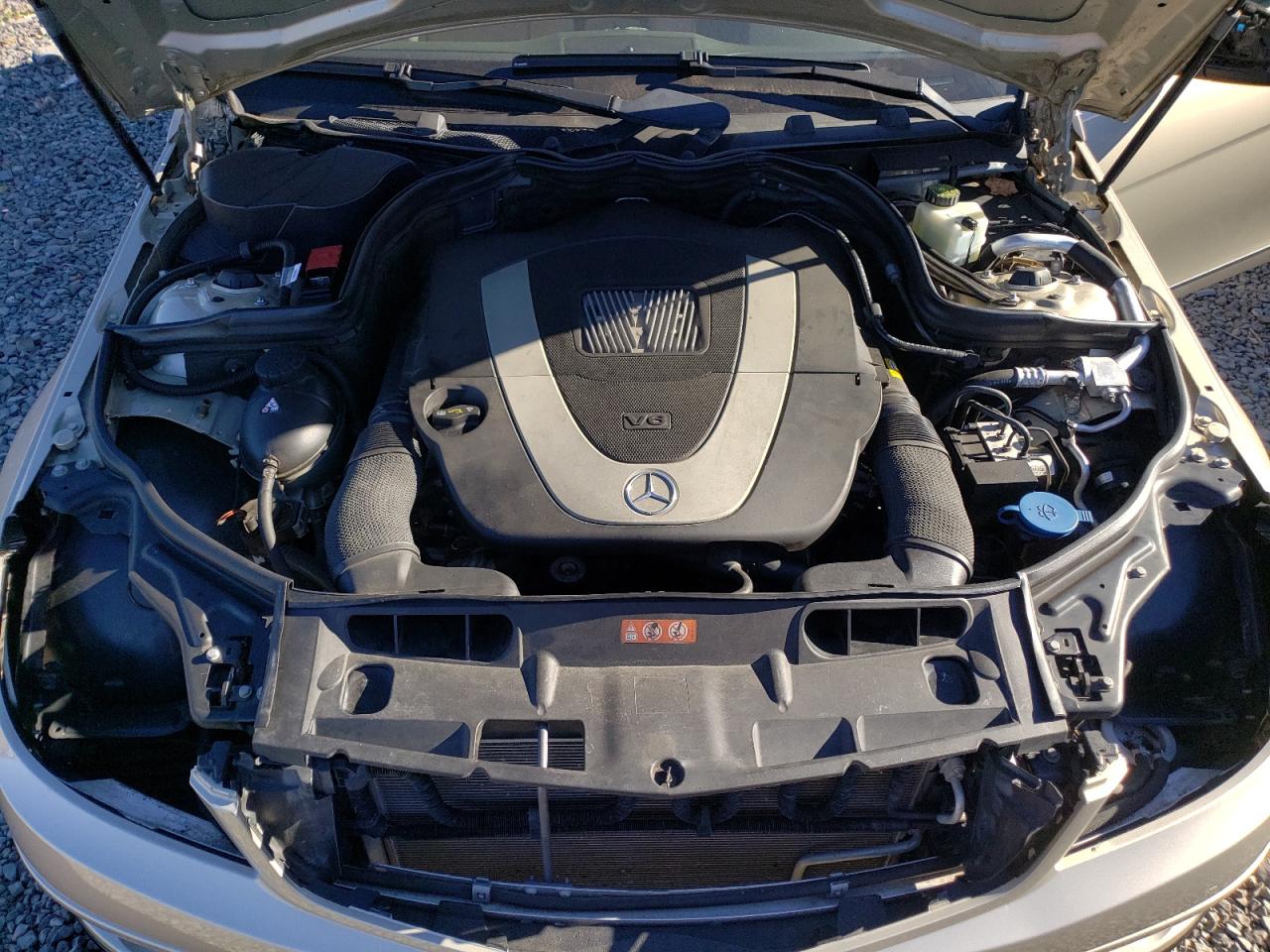 2011 Mercedes-Benz C-klasse VIN WDDGF8BB1BR146910 Copart auction photo, side / rear end damage thumbnail 11