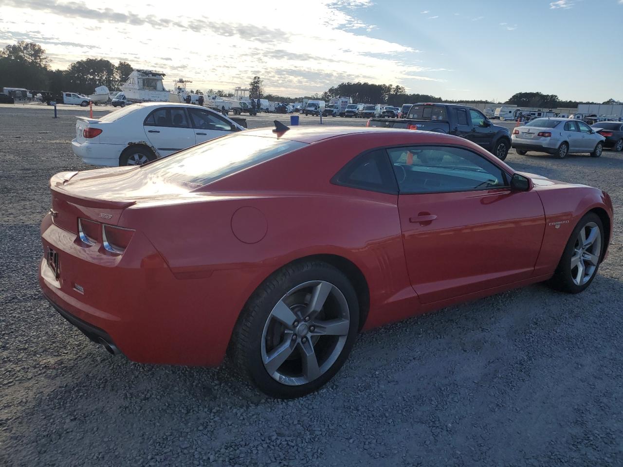 2011 Chevrolet Camaro VIN 2G1FK1EJ5B9150084 Copart auction photo, front end / undercarriage damage thumbnail 3