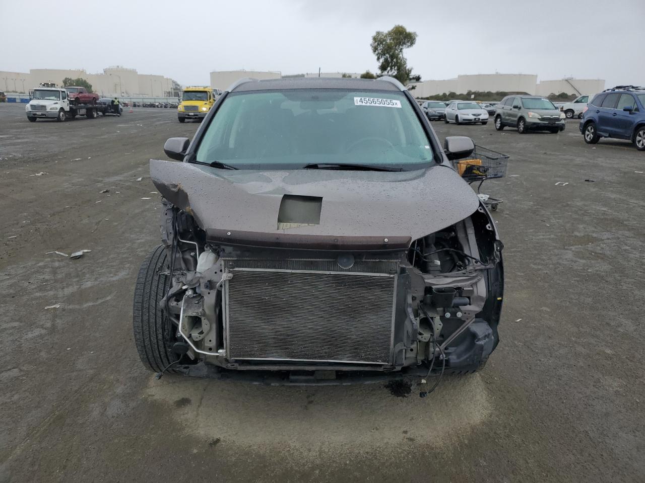 2014 Honda CR-V VIN 2HKRM3H70EH517615 Copart auction photo, front end damage thumbnail 5