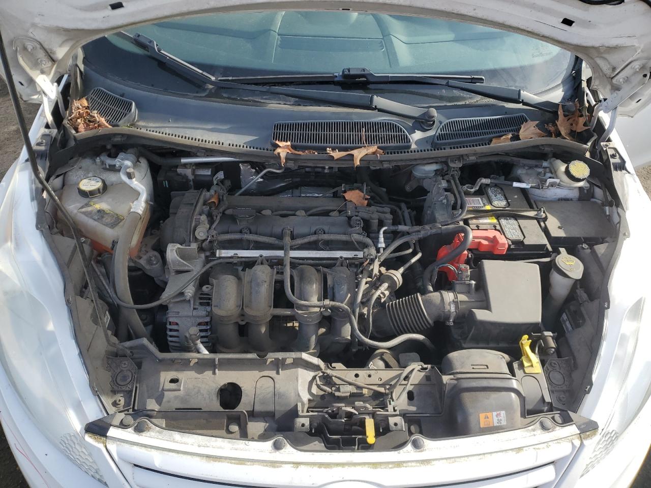 2013 Ford Fiesta VIN 3FADP4AJ1DM221465 Copart auction photo, all over / side damage thumbnail 12