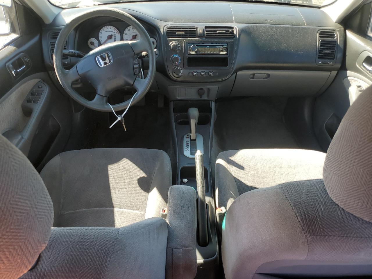 2002 Honda Civic VIN 2HGES26742H589182 Copart auction photo, front end damage thumbnail 8