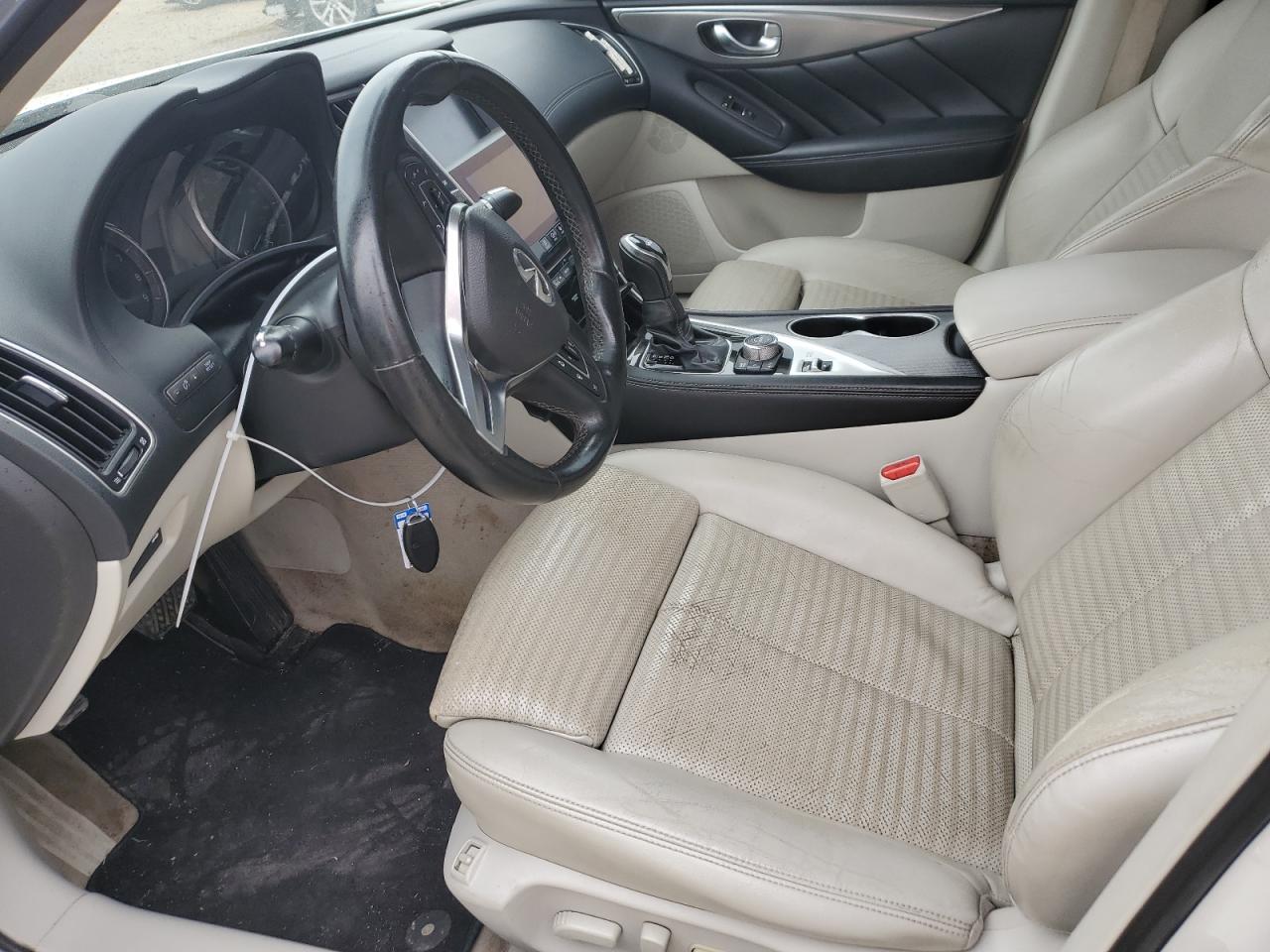 2018 Infiniti Q50 VIN JN1EV7AP3JM352028 Copart auction photo, front end damage thumbnail 7