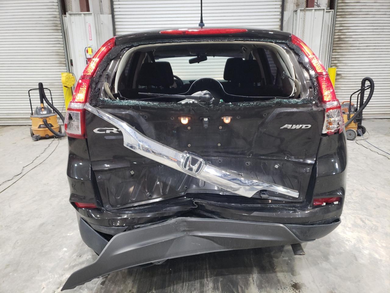 2015 Honda CR-V VIN 2HKRM4H38FH703987 Copart auction photo, rear end / hail damage thumbnail 6