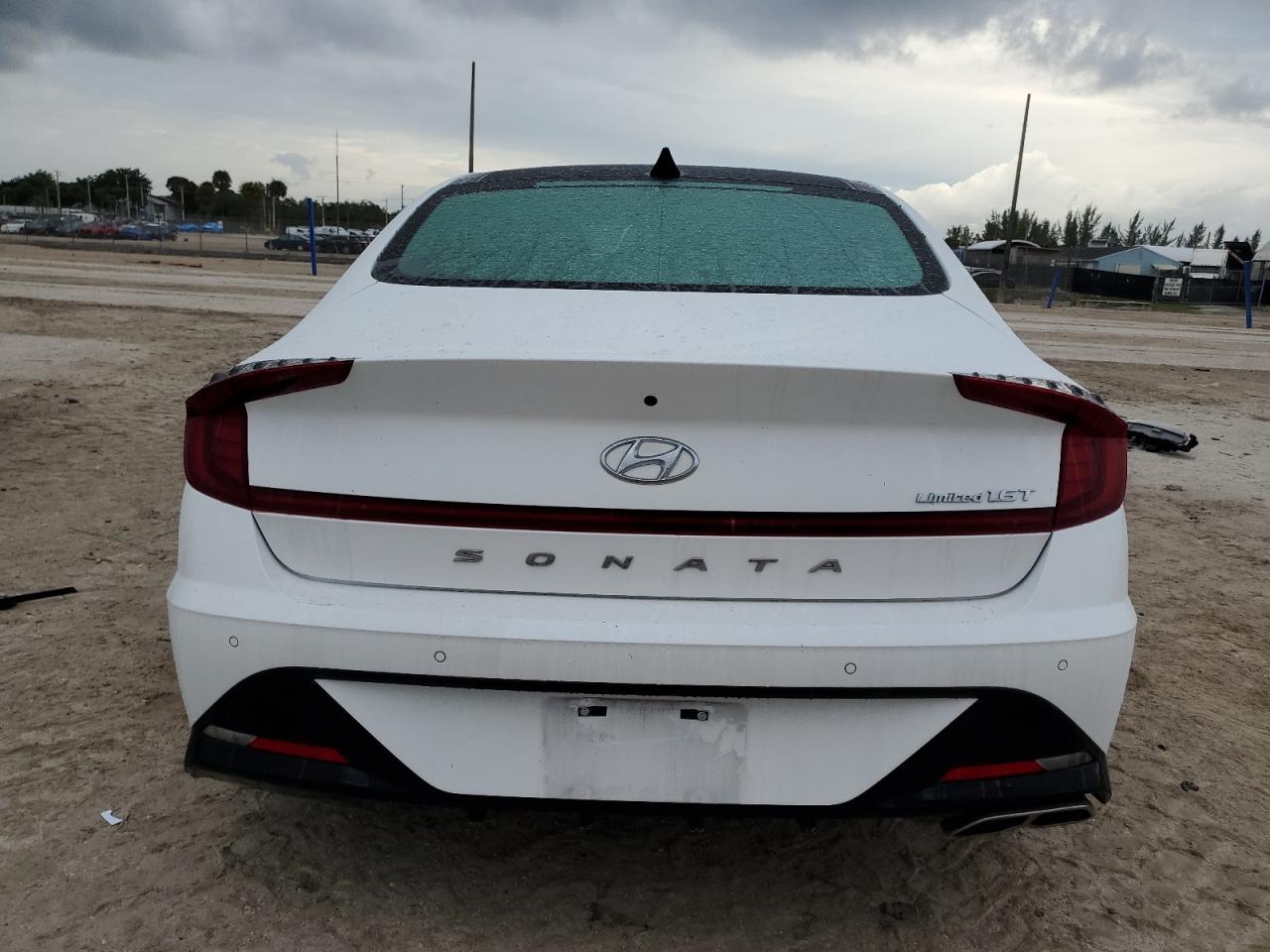 2022 Hyundai Sonata VIN KMHL34J26NA196163 Copart auction photo, front end / minor dent/scratches damage thumbnail 6