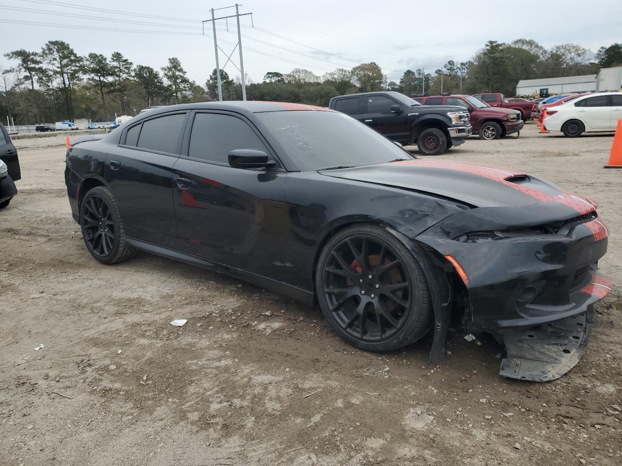 2019 Dodge Charger VIN 2C3CDXHG3KH584571 Copart auction photo, front end damage thumbnail 4