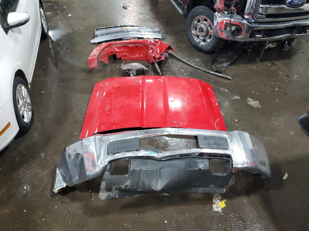 2015 Chevrolet Silverado VIN 1GC2KUEG3FZ524215 Copart auction photo, front end damage thumbnail 12