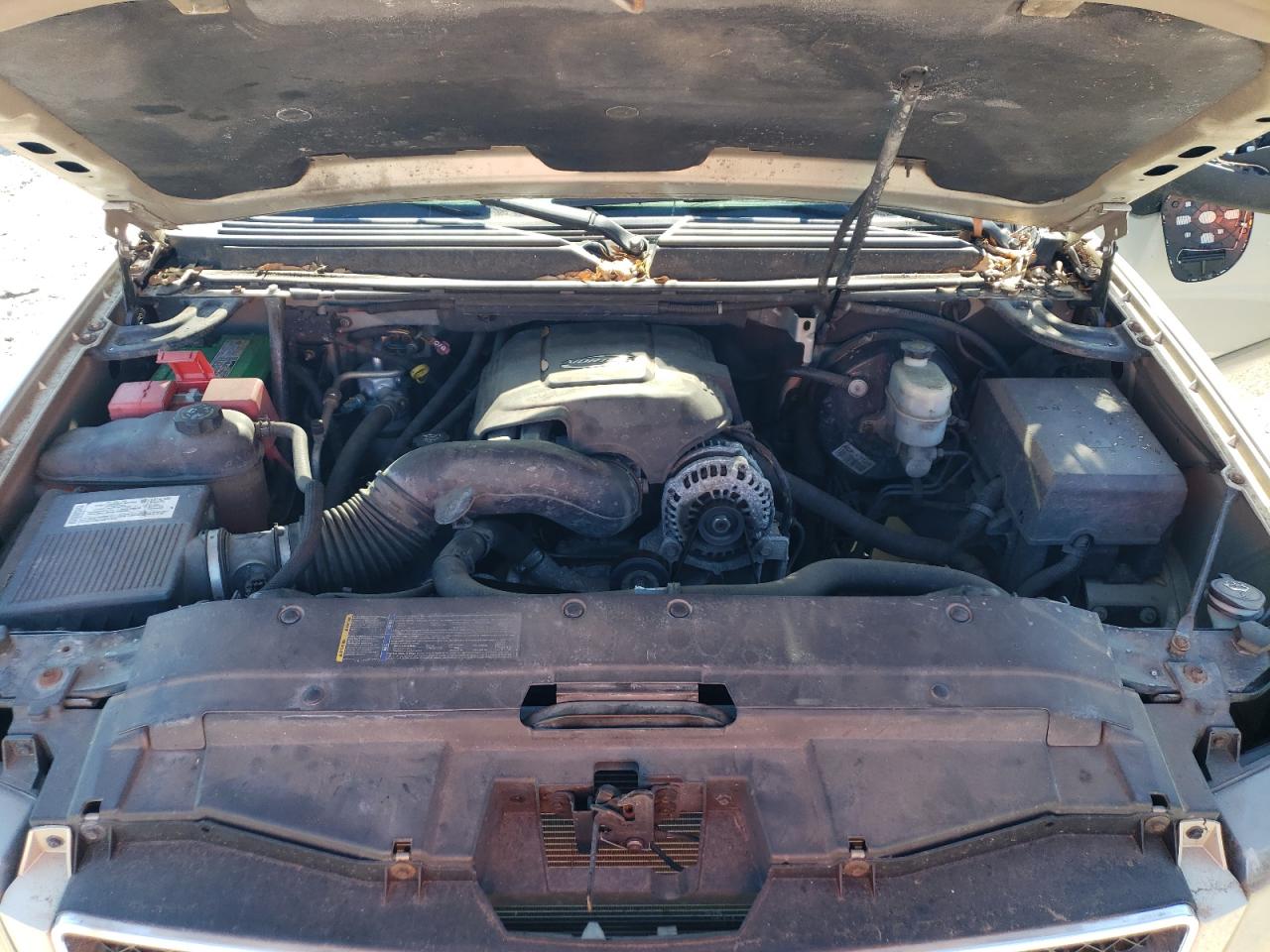 2007 Chevrolet Avalanche VIN 3GNEC12077G146862 Copart auction photo, top/roof / side damage thumbnail 11