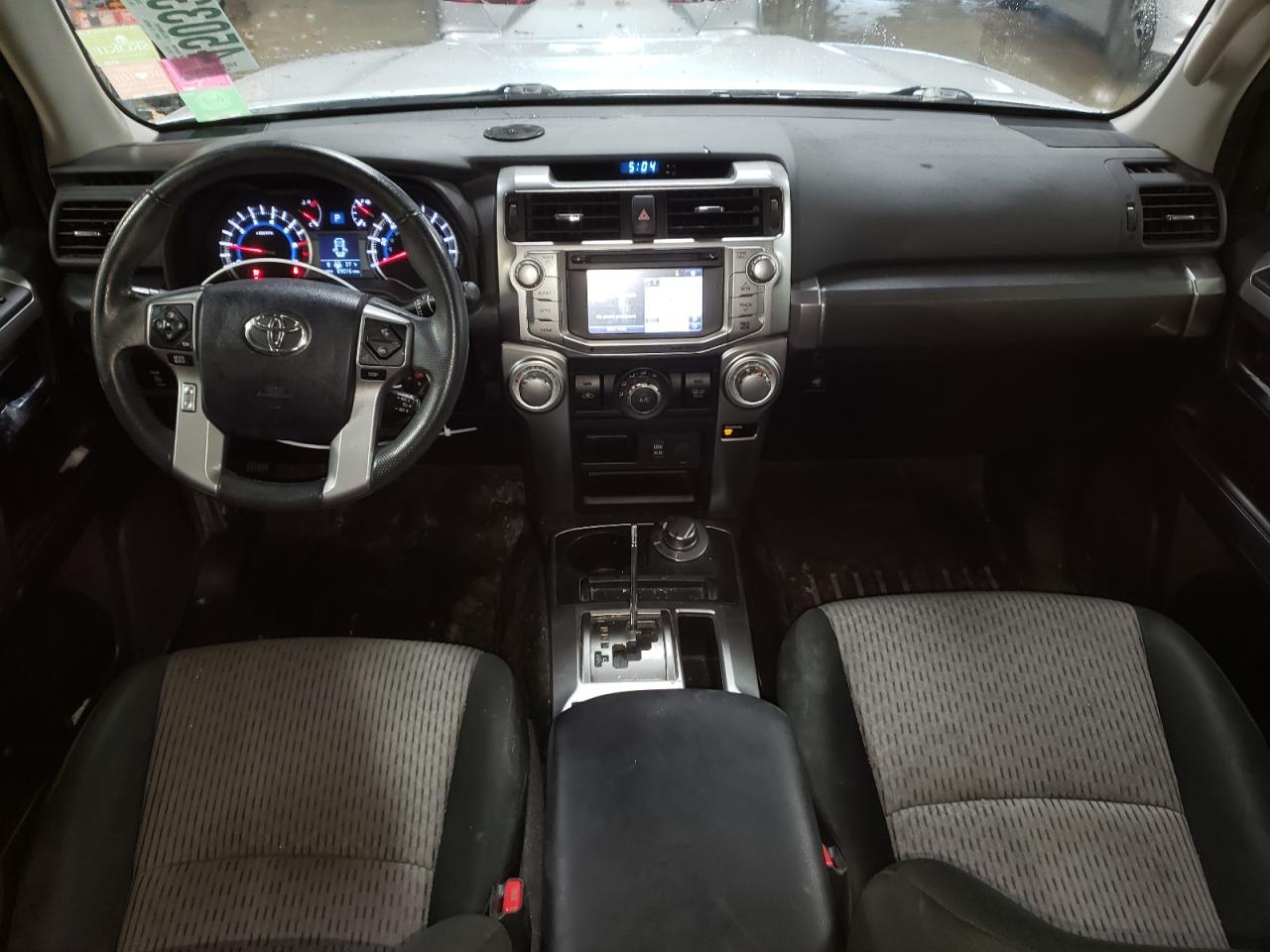 2018 Toyota 4Runner VIN JTEBU5JR6J5555669 Copart auction photo, rear end / front end damage thumbnail 8
