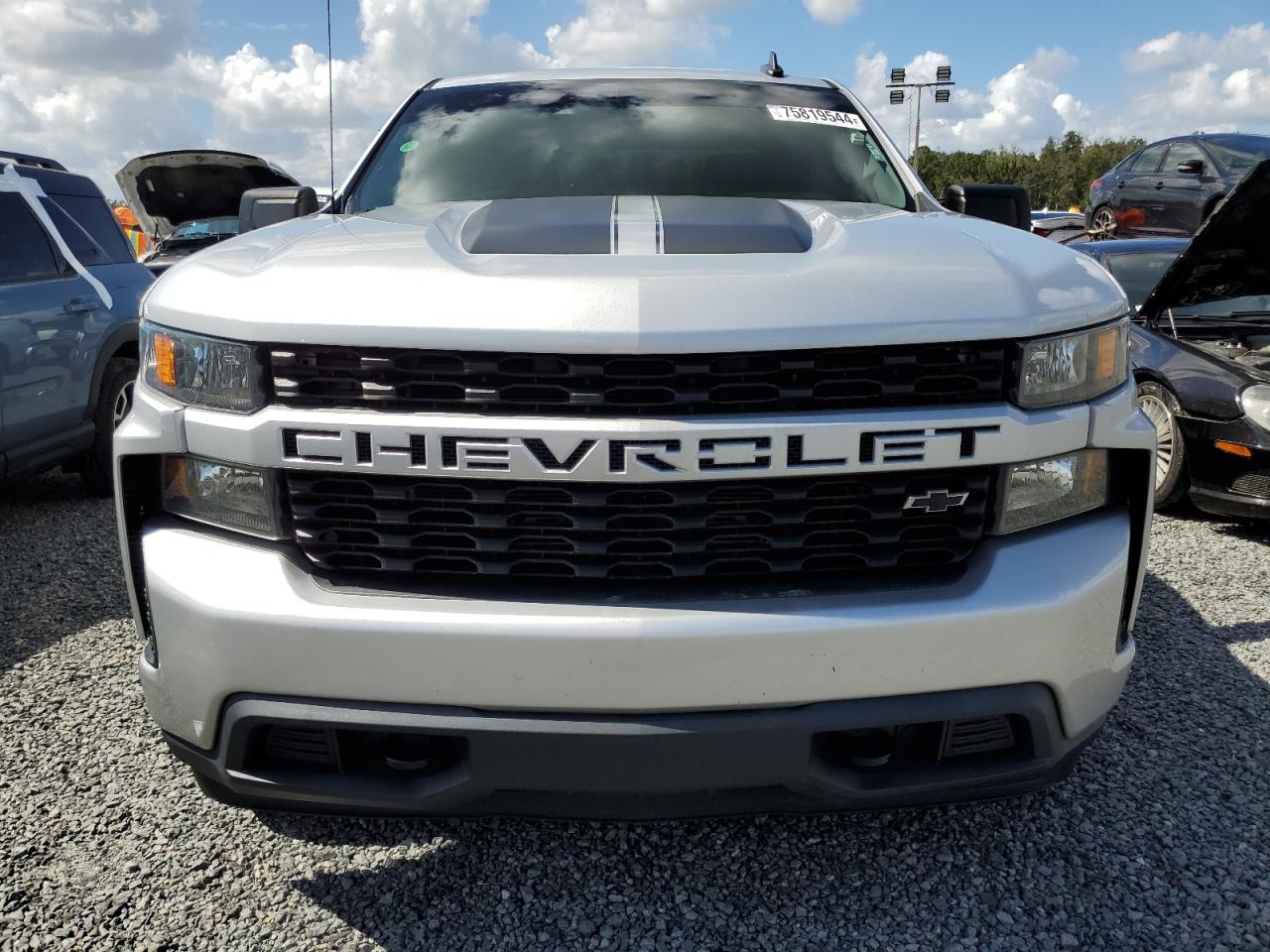 2021 Chevrolet Silverado VIN 1GCPWBEK0MZ320861 Copart auction photo, water/flood / minor dent/scratches damage thumbnail 5