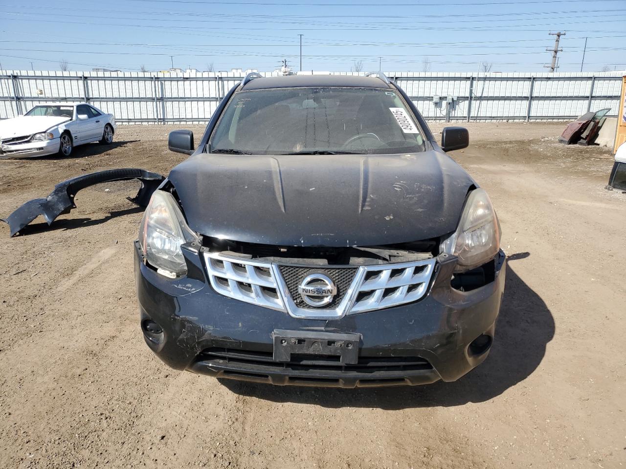 2014 Nissan Rogue VIN JN8AS5MV0EW715015 Copart auction photo, rear end / front end damage thumbnail 5