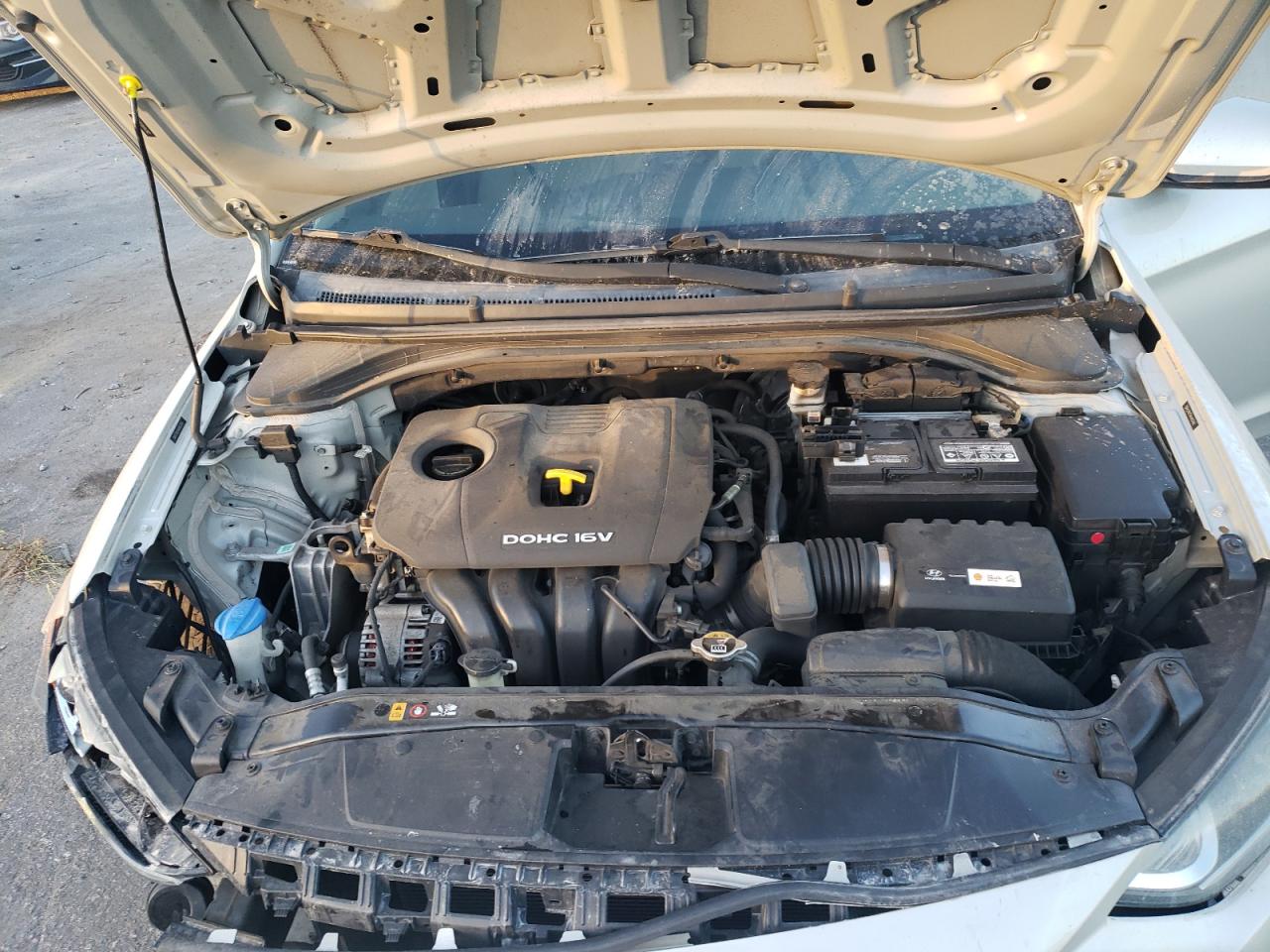 2017 Hyundai Elantra VIN 5NPD74LF9HH167802 Copart auction photo, vandalism / all over damage thumbnail 11