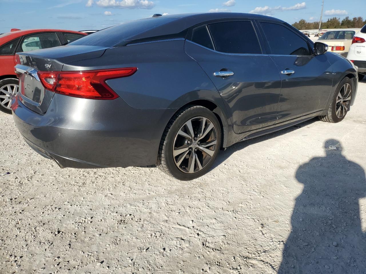 2018 Nissan Maxima VIN 1N4AA6AP0JC391673 Copart auction photo, side damage thumbnail 3