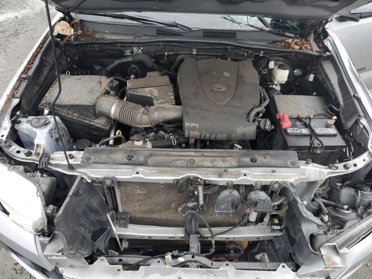 2021 Toyota Tacoma VIN 5TFAZ5CN2MX105473 Copart auction photo, all over damage thumbnail 11
