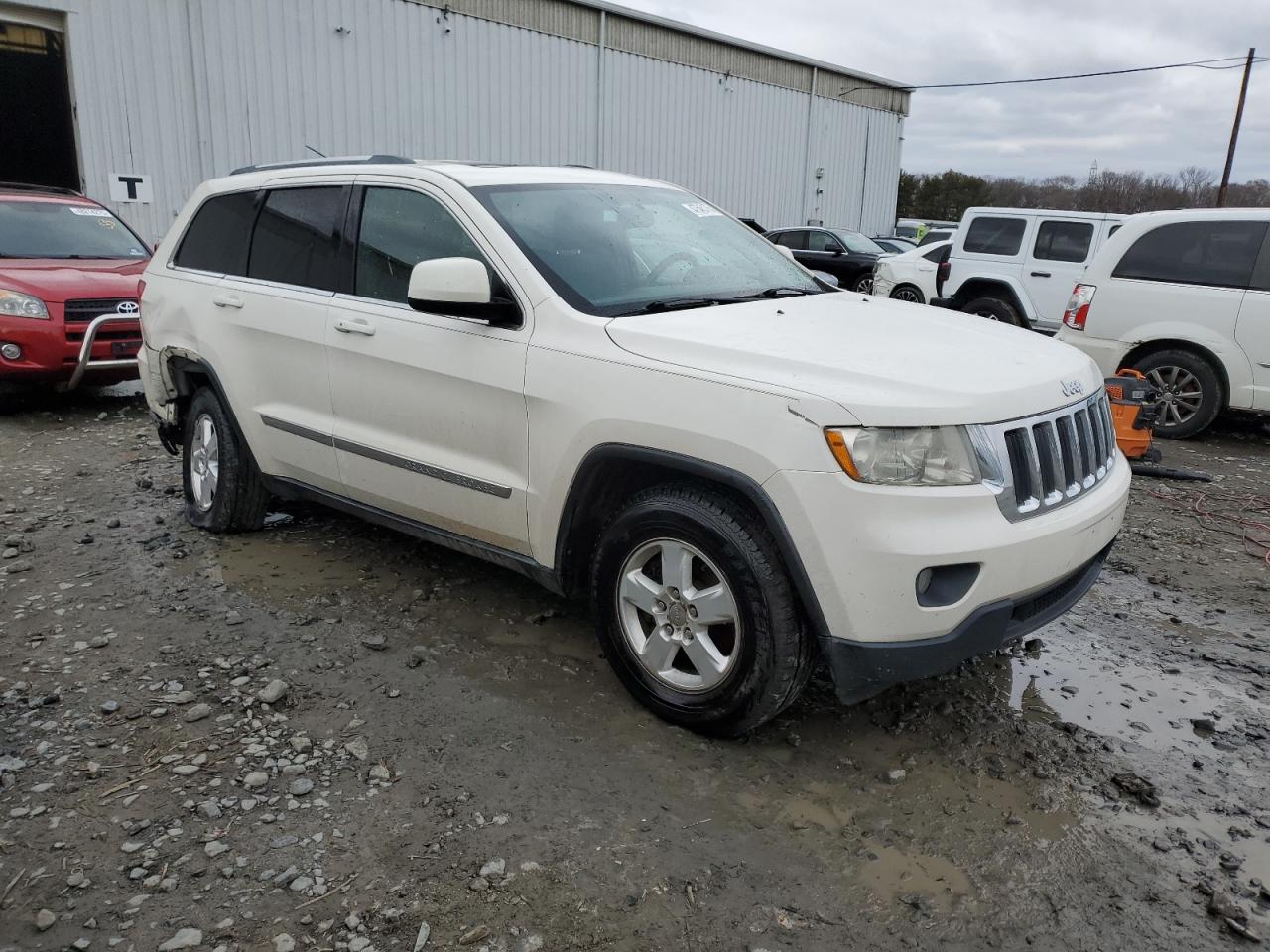 2012 Jeep Grand Cherokee VIN 1C4RJFAG6CC263390 Copart auction photo, rear end / side damage thumbnail 4