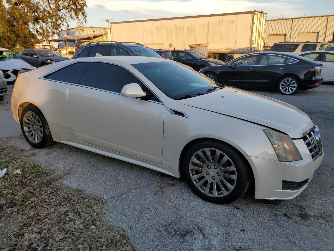 2013 Cadillac CTS VIN 1G6DA1E30D0107369 Copart auction photo, front end damage thumbnail 4