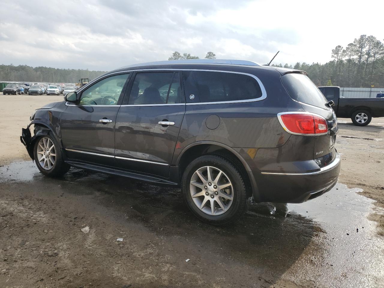 2015 Buick Enclave VIN 5GAKRBKD8FJ386889 Copart auction photo, front end damage thumbnail 2