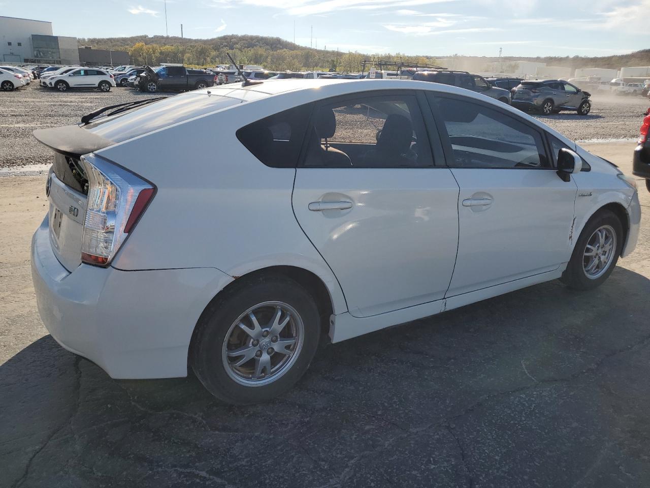 2010 Toyota Prius VIN JTDKN3DU9A0224944 Copart auction photo, hail / all over damage thumbnail 3