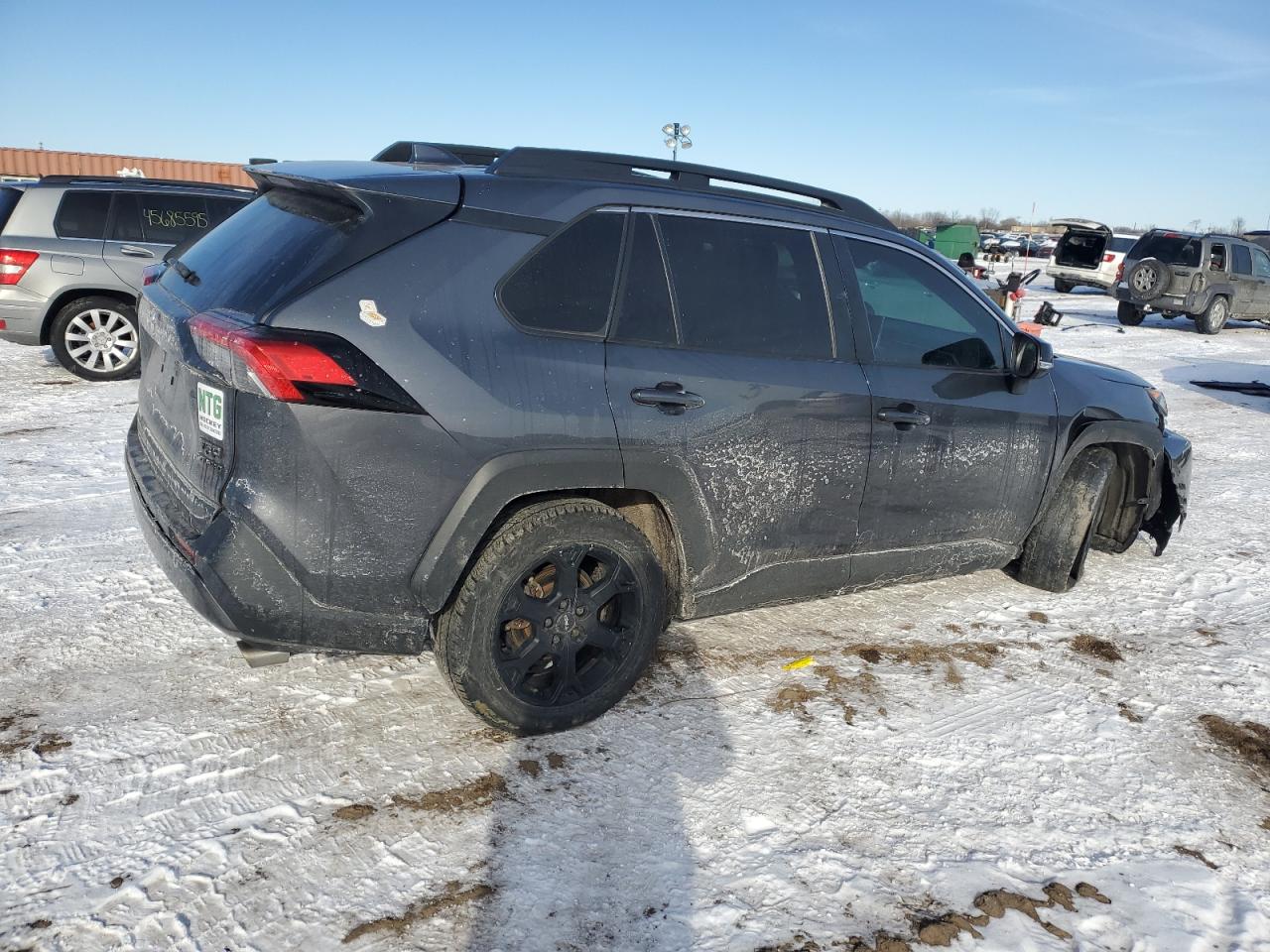 2020 Toyota RAV 4 VIN 2T3J1RFV4LC079229 Copart auction photo, front end / minor dent/scratches damage thumbnail 3
