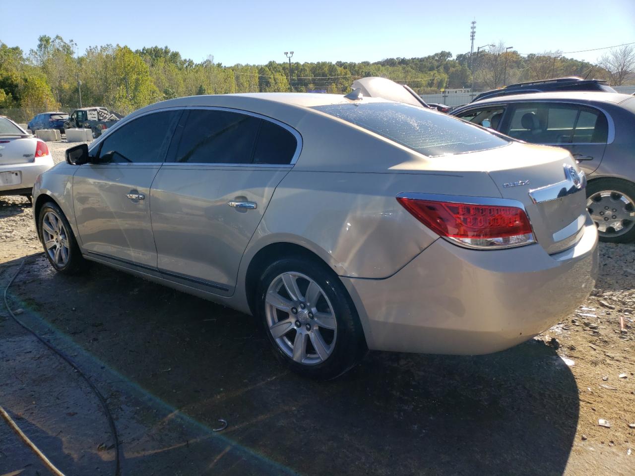 2010 Buick LaCrosse VIN 1G4GC5EGXAF282411 Copart auction photo, side damage thumbnail 2