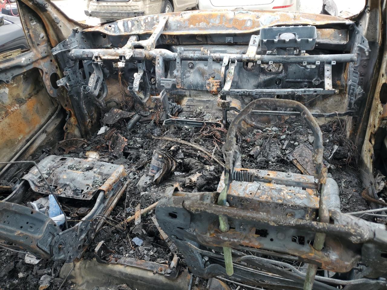 2021 RAM 1500 VIN 1C6SRFFT7MN634859 Copart auction photo, burn damage thumbnail 8