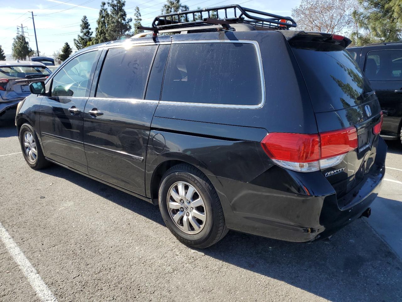 2009 Honda Odyssey VIN 5FNRL38729B003014 Copart auction photo, front end damage thumbnail 2