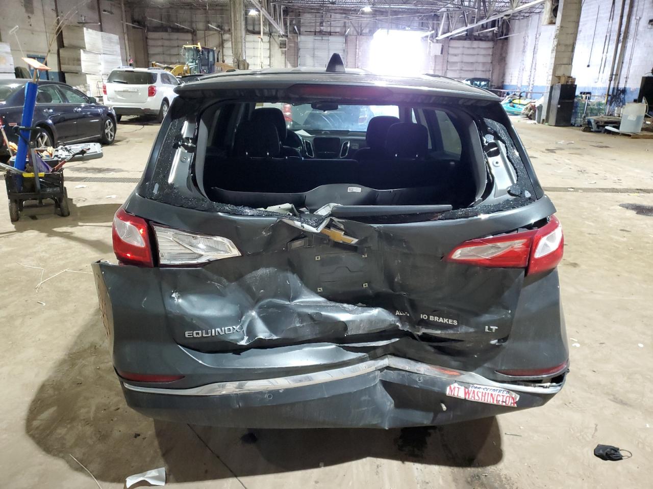 2018 Chevrolet Equinox VIN 3GNAXJEV5JS567610 Copart auction photo, rear end damage thumbnail 6