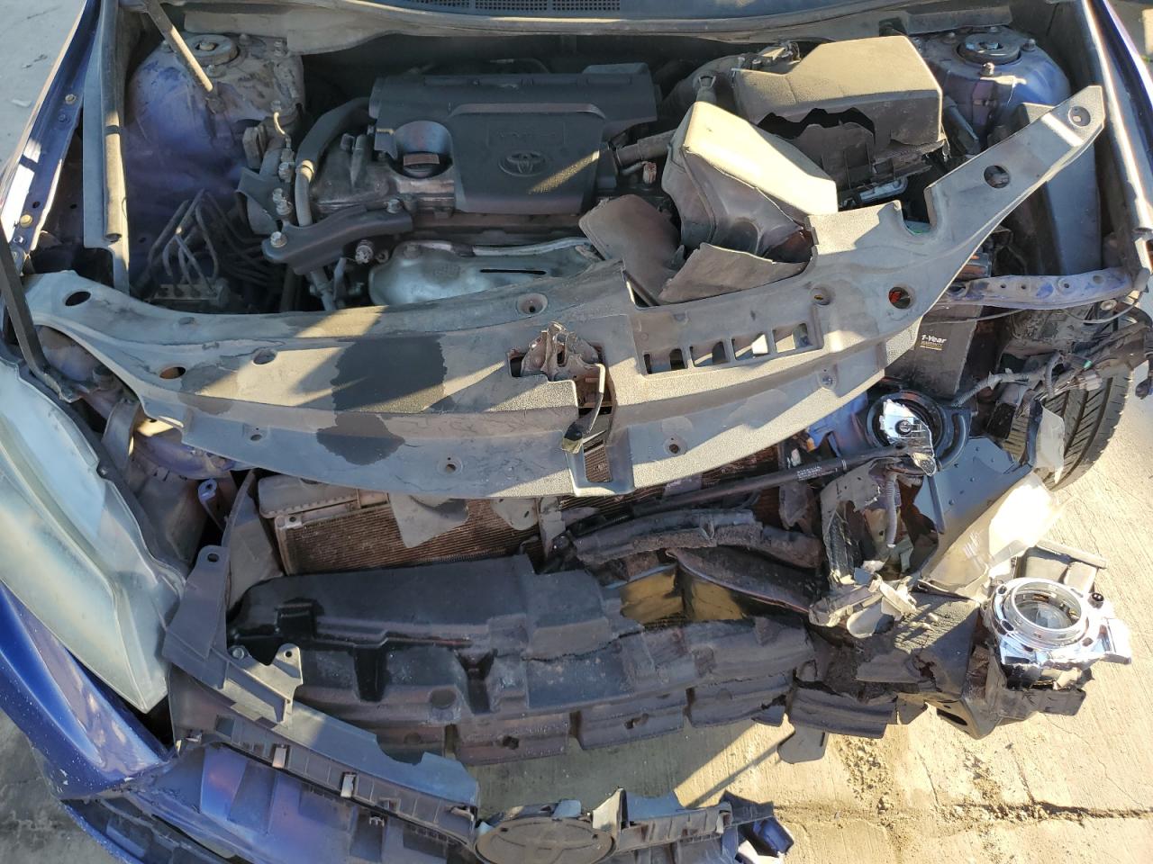 2015 Toyota Camry VIN 4T1BF1FK4FU953264 Copart auction photo, front end / rear end damage thumbnail 11