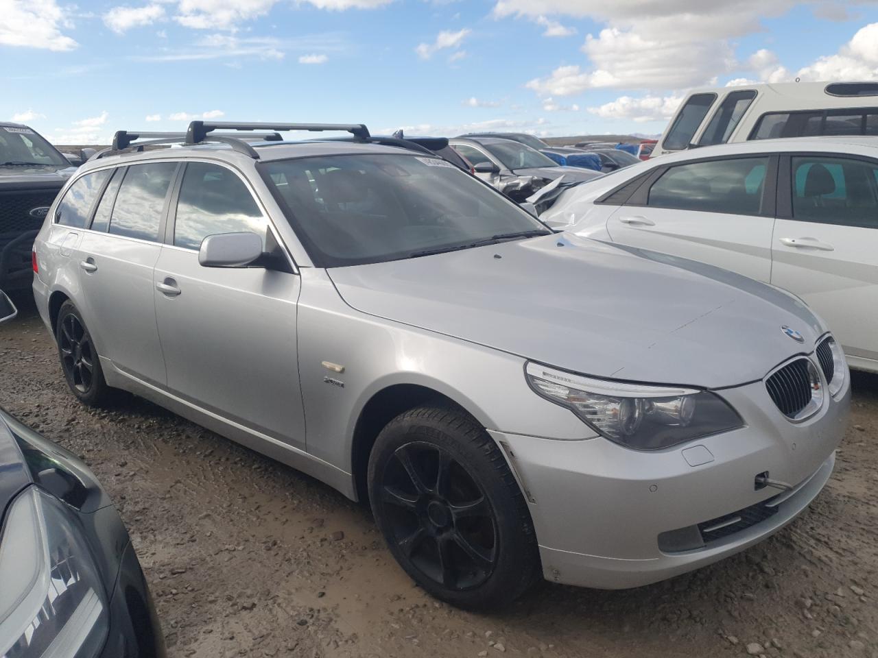 2009 BMW 5er VIN WBAPT73549CX02482 Copart auction photo, mechanical damage thumbnail 4