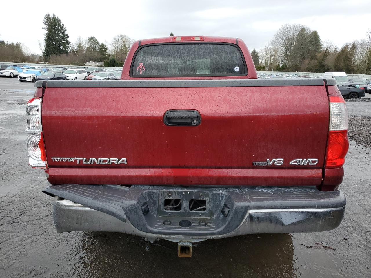 2006 Toyota Tundra VIN 5TBDT44176S551575 Copart auction photo, all over / mechanical damage thumbnail 6