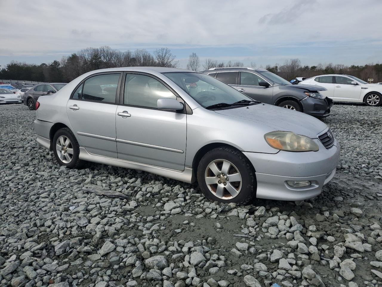 2005 Toyota Corolla VIN 1NXBR32E95Z559616 Copart auction photo, rear end / front end damage thumbnail 4