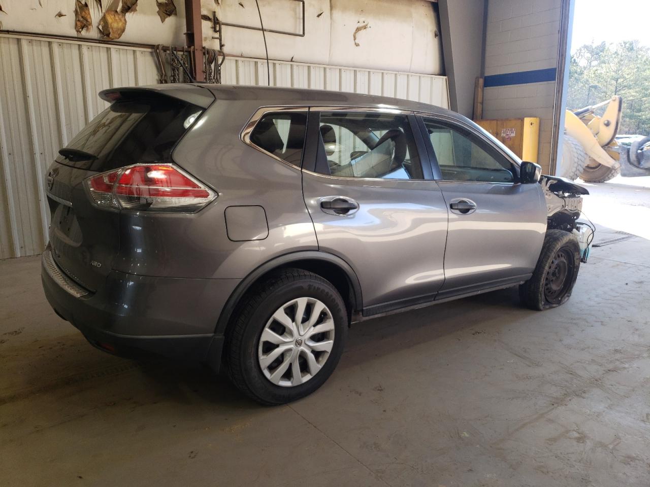 2016 Nissan Rogue VIN KNMAT2MV8GP610498 Copart auction photo, front end / undercarriage damage thumbnail 3