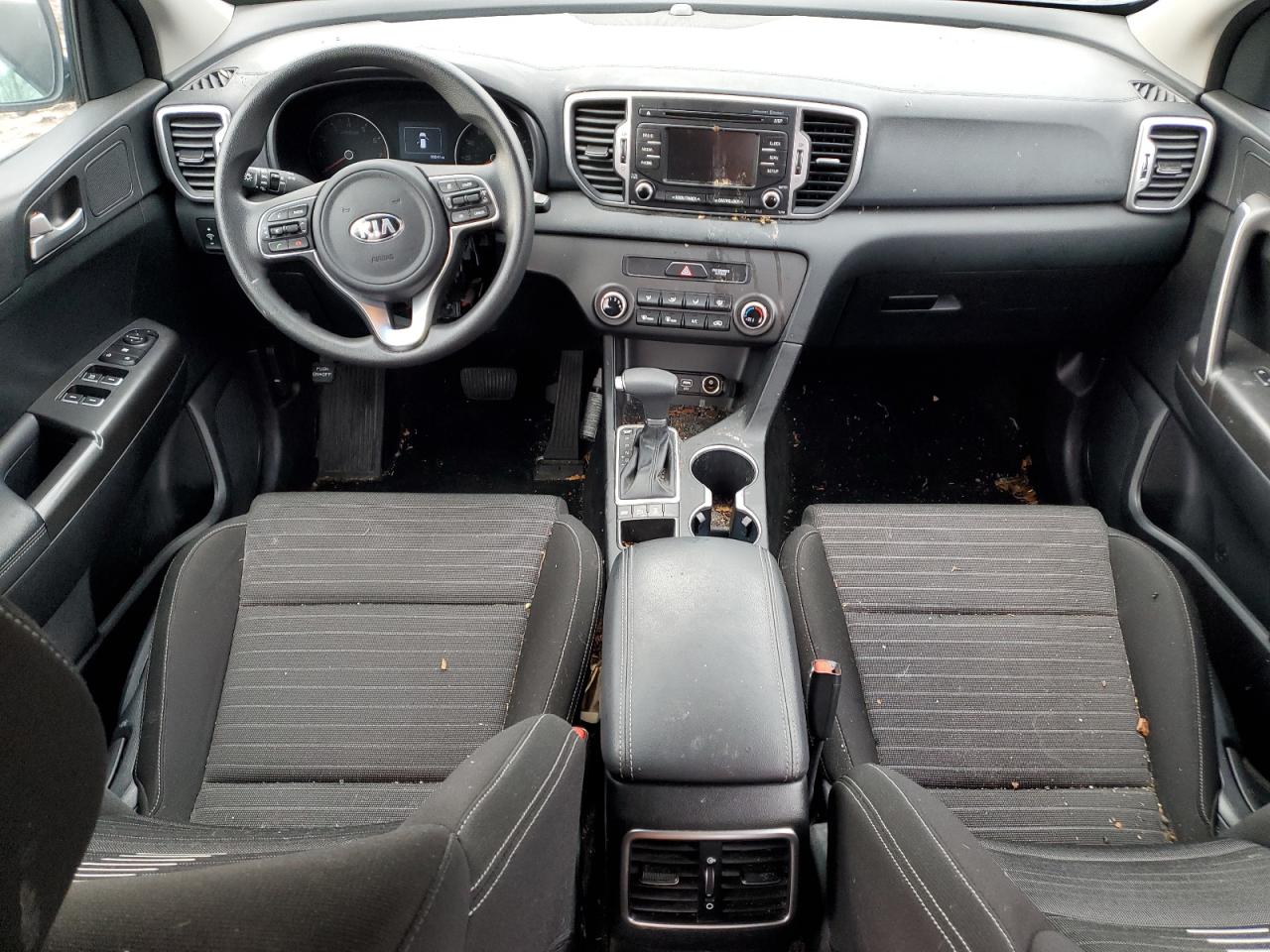 2018 KIA Sportage VIN KNDPMCAC6J7387787 Copart auction photo, vandalism / side damage thumbnail 8