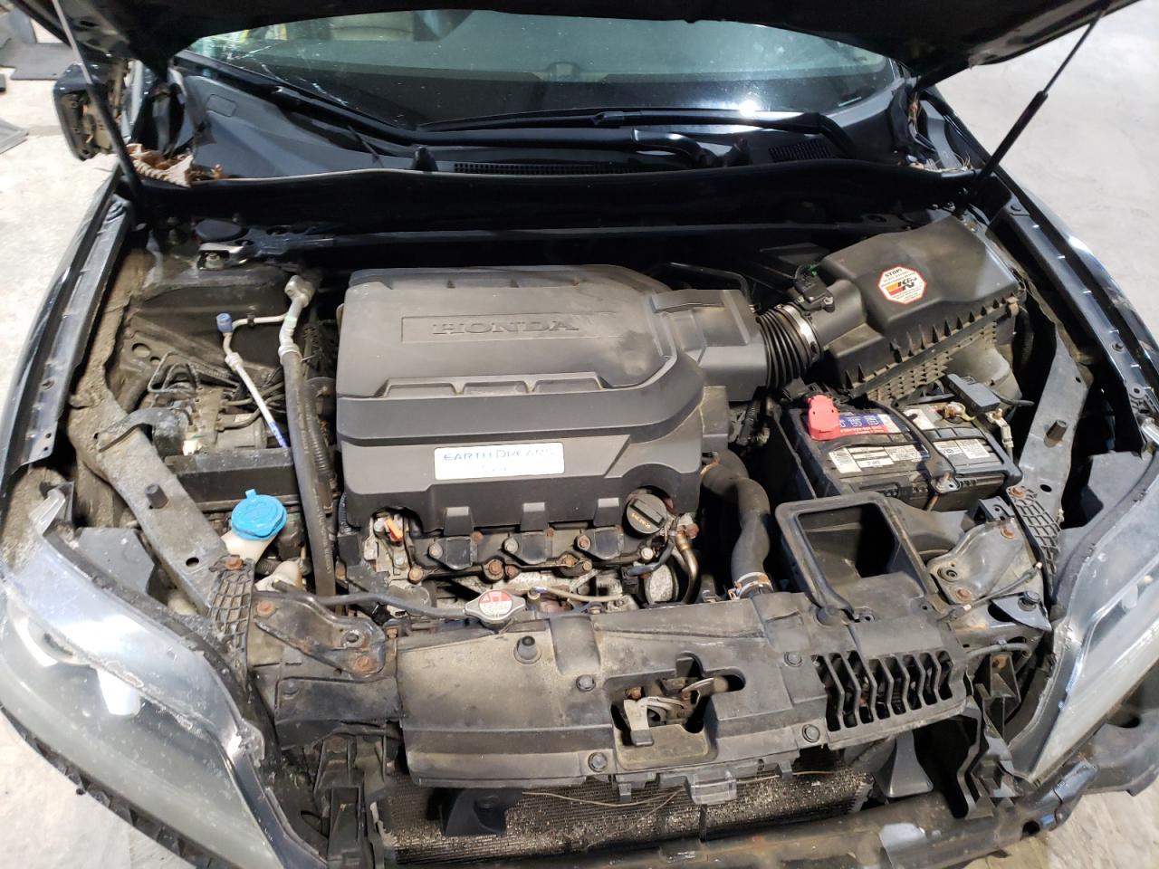 2015 Honda Accord VIN 1HGCT2B8XFA000756 Copart auction photo, front end damage thumbnail 12