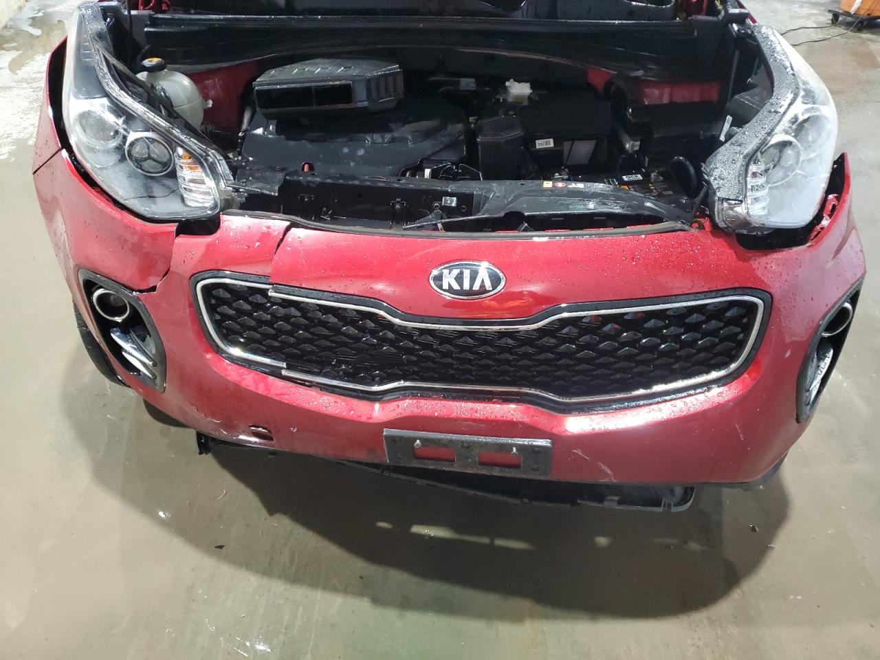 2019 KIA Sportage VIN KNDPMCAC3K7515209 Copart auction photo, front end damage thumbnail 12