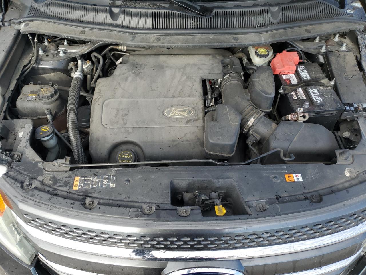 2015 Ford Explorer VIN 1FM5K7D81FGA83233 Copart auction photo, front end / minor dent/scratches damage thumbnail 12