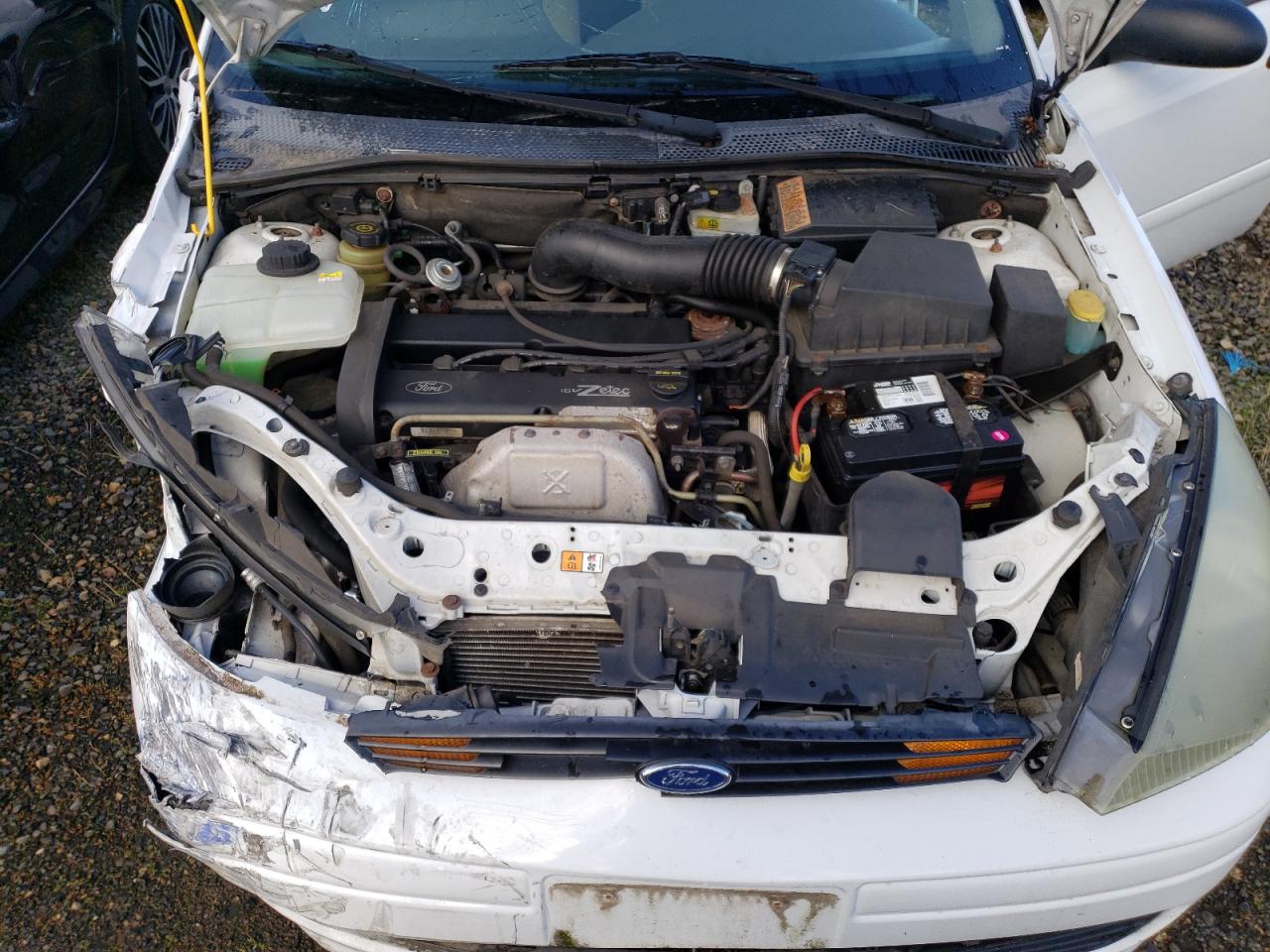2004 Ford Focus VIN 1FAFP36334W107156 Copart auction photo, front end damage thumbnail 13