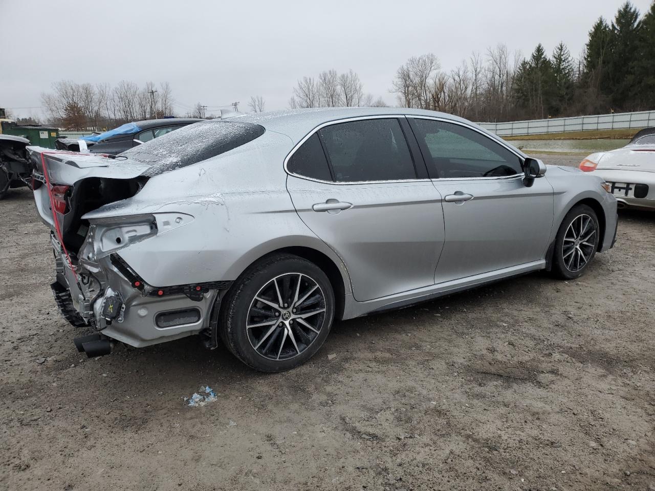 2023 Toyota Camry VIN 4T1T11AK3PU803688 Copart auction photo, rear end damage thumbnail 3