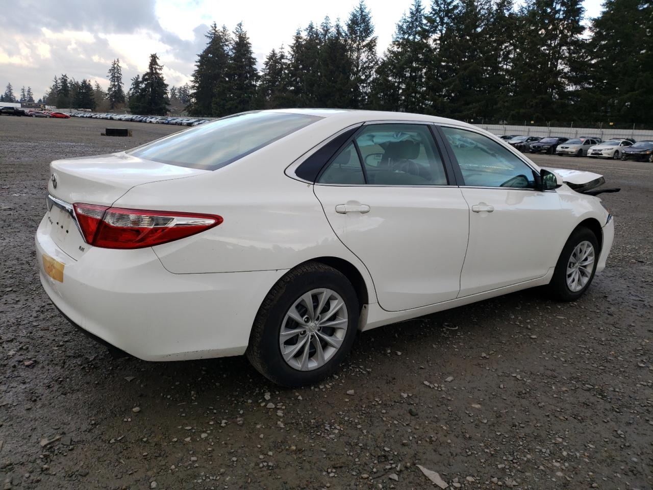2017 Toyota Camry VIN 4T1BF1FK1HU411560 Copart auction photo, front end damage thumbnail 3