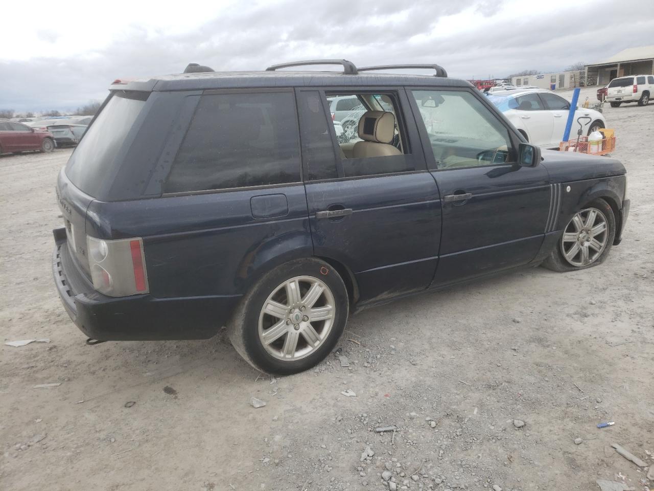 2008 Land Rover Range Rover VIN SALME15438A271881 Copart auction photo, all over damage thumbnail 3