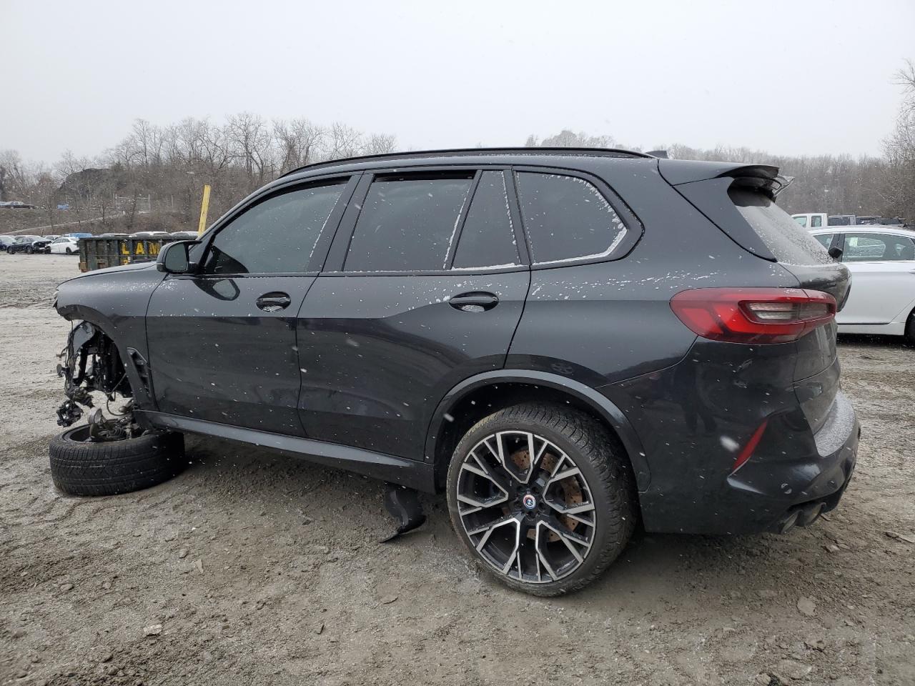 2023 BMW X5 VIN 5YMJU0C01P9R66696 Copart auction photo, front end / minor dent/scratches damage thumbnail 2