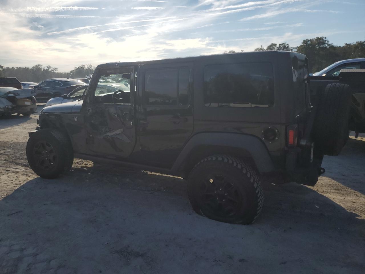 2016 Jeep Wrangler VIN 1C4BJWDG3GL109819 Copart auction photo, all over damage thumbnail 2