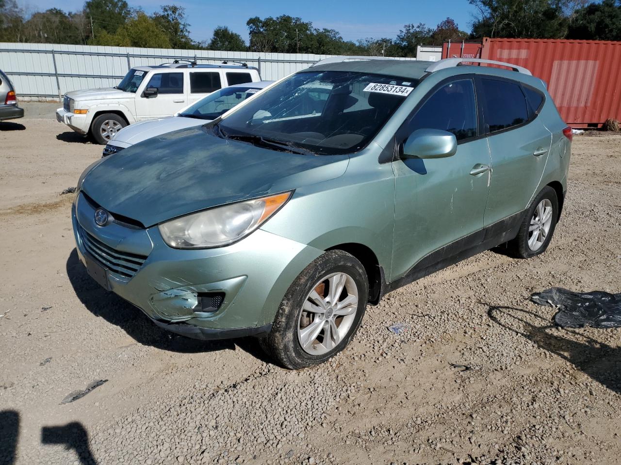 2010 Hyundai Tucson VIN KM8JUCACXAU068833