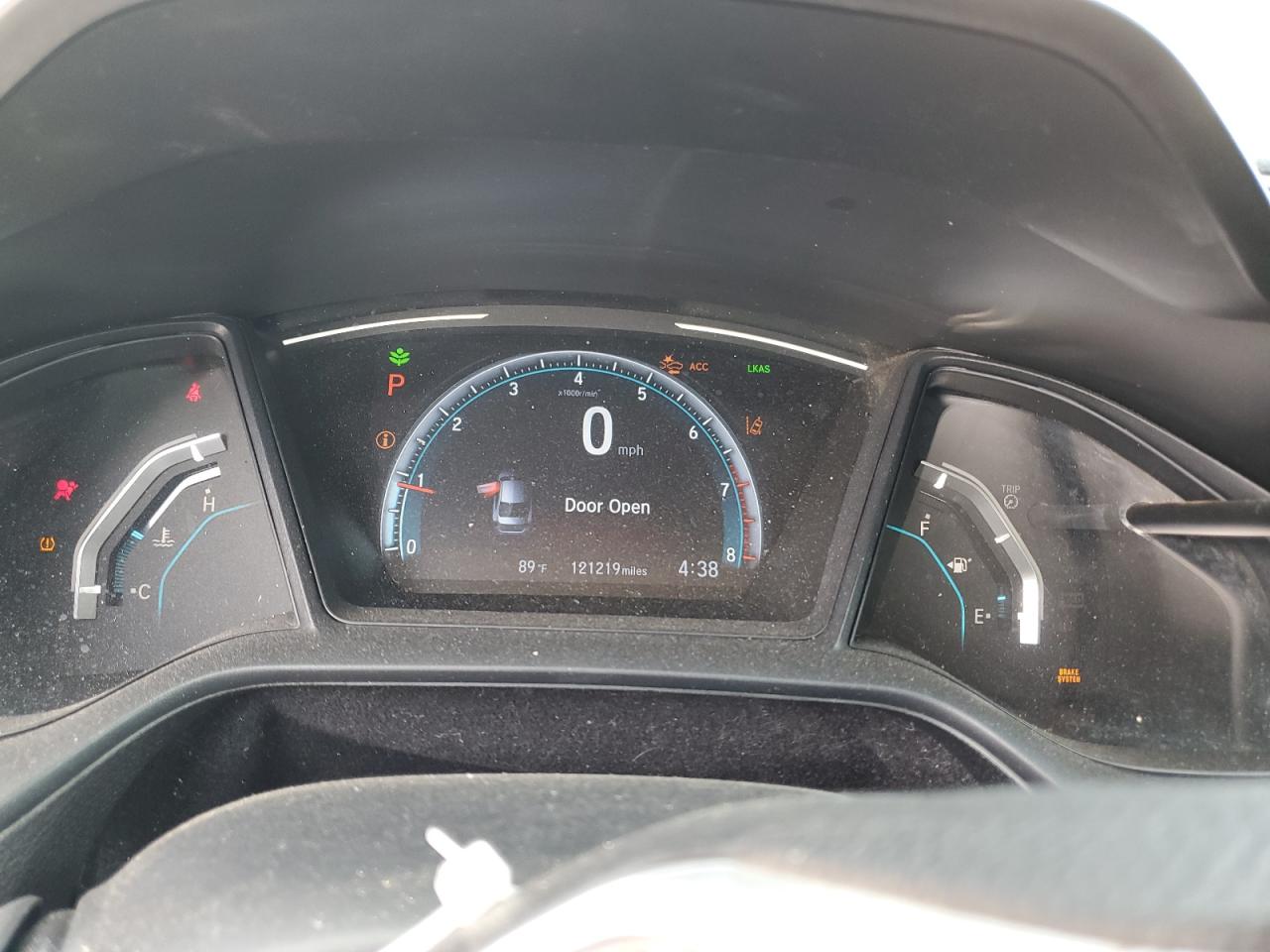 2019 Honda Civic VIN 19XFC2F60KE022440 Copart auction photo, front end damage thumbnail 9