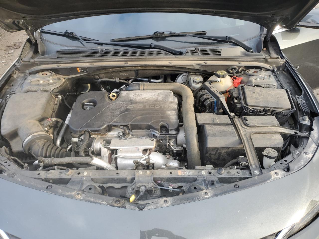 2016 Chevrolet Malibu VIN 1G1ZE5ST0GF282797 Copart auction photo, front end / undercarriage damage thumbnail 11