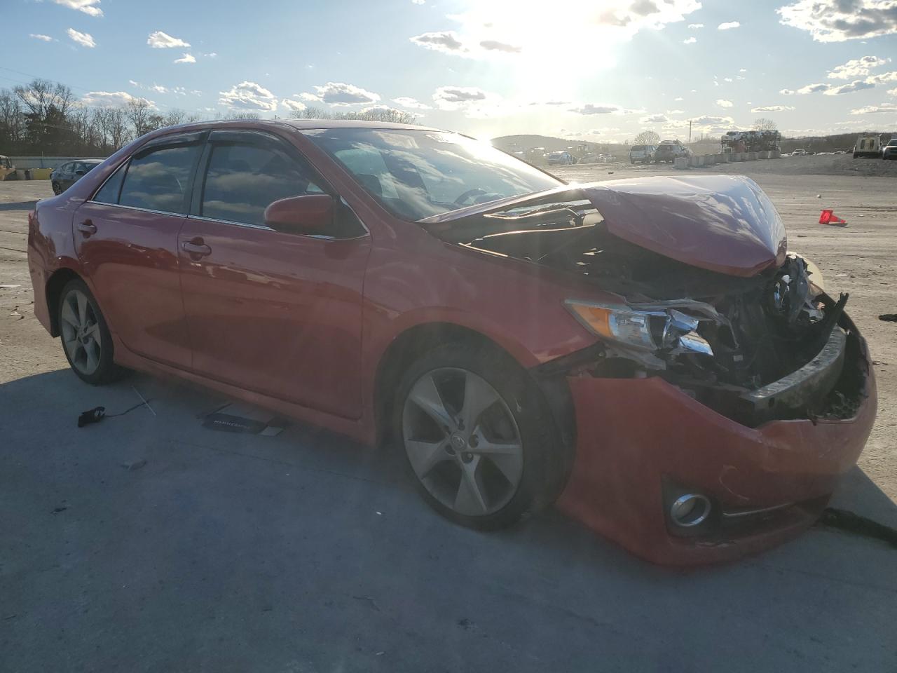 2012 Toyota Camry VIN 4T1BF1FK9CU625754 Copart auction photo, front end damage thumbnail 4